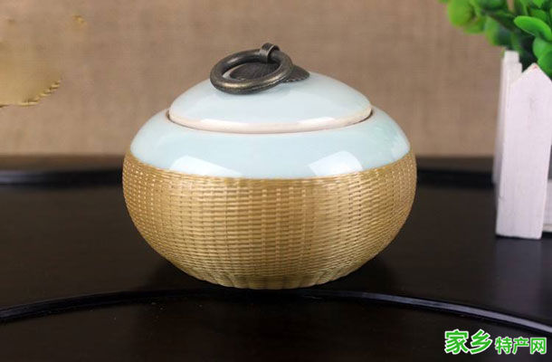 瓷胎竹编 -四川成都市特产