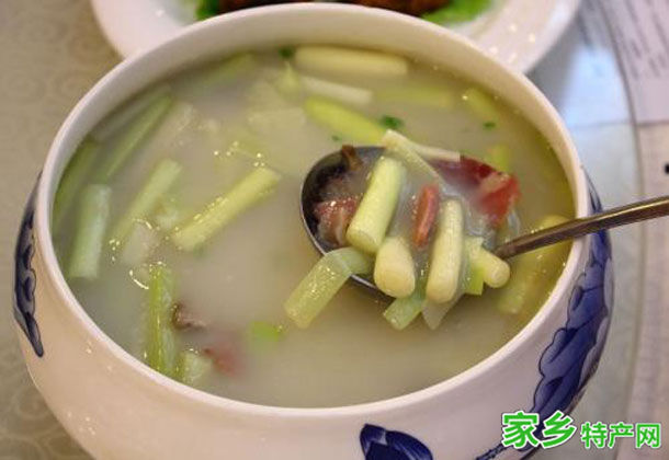 奶汤蒲菜 -山东济南市特产