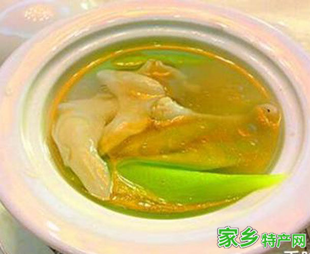 氽西施舌 -山东青岛市特产