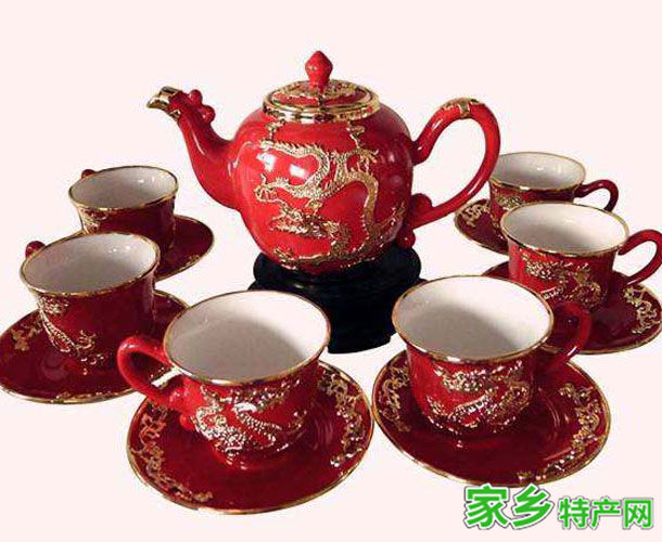 锡镶茶具 -山东烟台市特产