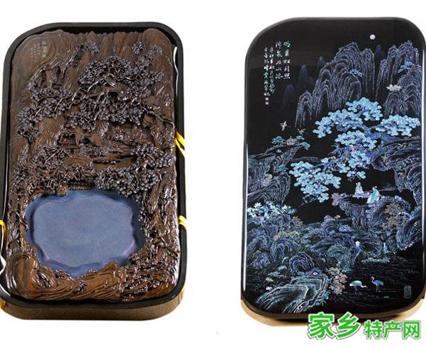 黄山特产屯溪漆砂砚 -[黄山]屯溪特产