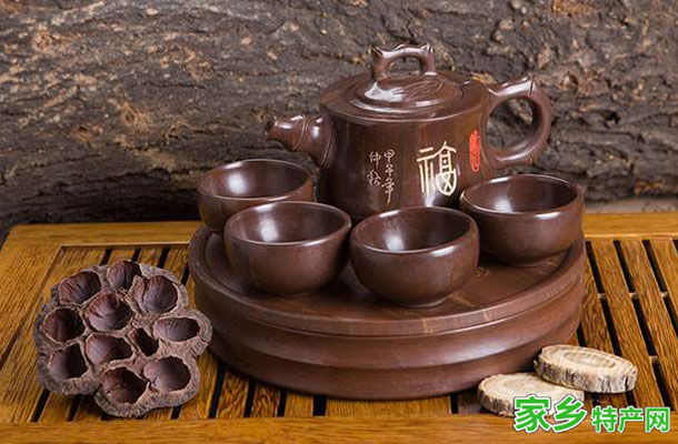 木鱼石茶具 -河南鹤壁市特产