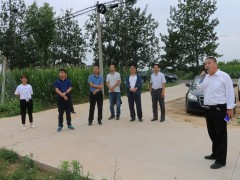 渭南：陕西省农业农村厅吴金亮处长一行来澄城指点玉米增密度提单产义务