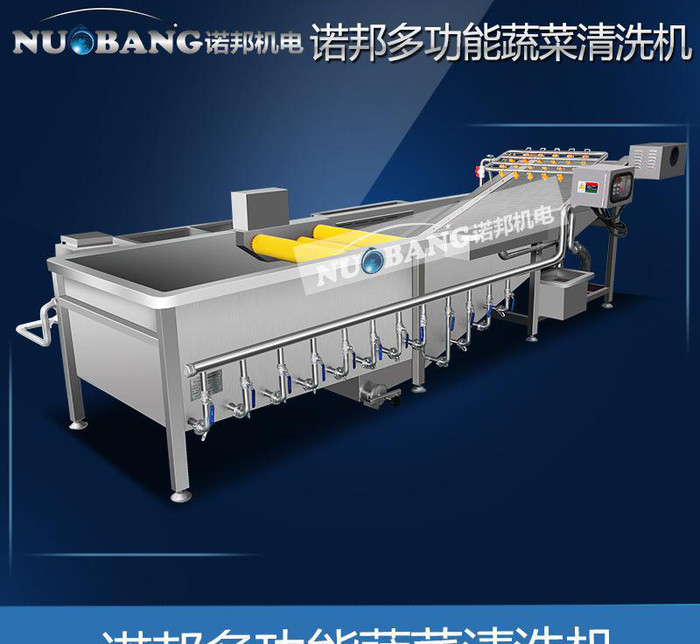 海带菜清洗机 气泡冲浪蔬菜酱腌菜清洗机