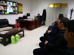 鹤壁市农业执法支队组织收看普法网络视频地下课-宝鸡鹤壁市农业农村局