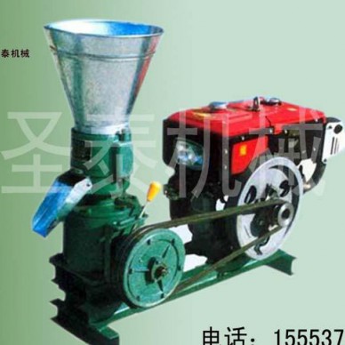 獭兔颗粒饲料机 稻壳颗粒机 饲料机械 平模颗粒机