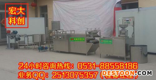 石家庄自动豆腐皮机器哪家好？全自动豆腐皮机好用吗？做豆腐皮机怎么样？