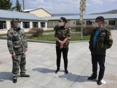 乌翠区区委书记张巍深化各林场所分公司督导反省森林防火及常态化疫情防控任务