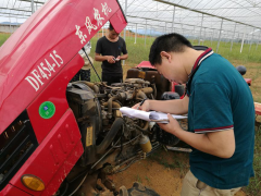 市农机推广站开展补贴农机具实地核查工作