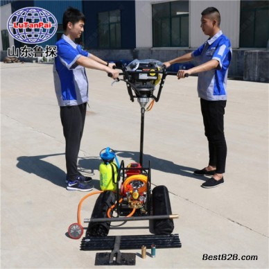BXZ-2型地质勘察取样钻机 小型双人背包钻机 效