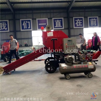 怀远县青贮打包机价格型号   全自动打捆包膜机价格