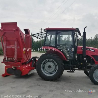 小型收草机价格    玉米秸杆青储机   带粉碎功能收割机