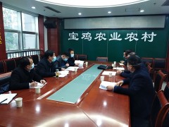 高建华副鹤壁市长会晤陕西果业基地集团总经理刘征-宝鸡鹤壁市农业农村局