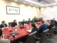 遂宁市农业农村局局长徐建军带队赴北京新农创集团调查学习乡村复兴全域落地项目