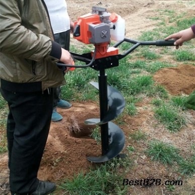 新型轻便式种树打眼挖坑机