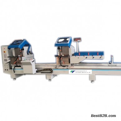 数显双头精密锯 外摆45铝合金双头锯