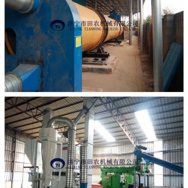 2019年1月安装在广西北海的木屑颗粒机