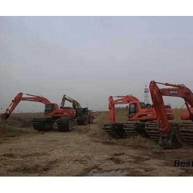 长沙常德周边水环境治理水上挖掘机出租新技术服务