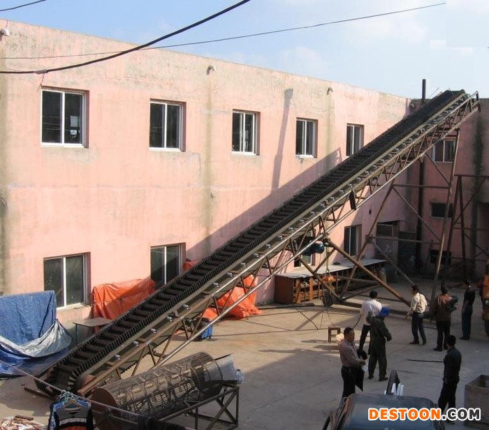 供应水泥厂专用肥料装卸移动皮带输送机 沙石输送机