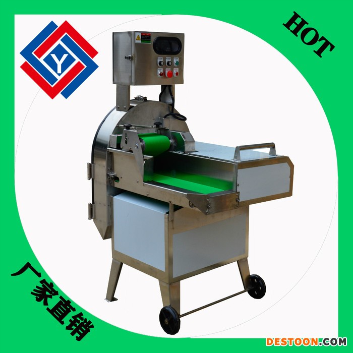 供应供应九盈机械大型切菜机切葱蒜韭黄芹菜高丽菜白菜切鱼肉豆干菠菜面根瓜类根茎类 切鱼肉片切豆干切笋丝白菜芹菜等