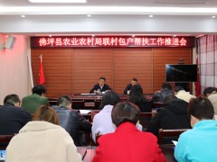 佛坪：县农业农村局召开联村包户帮扶任务推进会