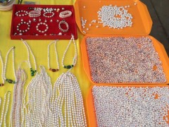 天然北海珍珠饰品 珍珠项链 项坠戒指河蚌 饰品