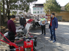 新罗区农机管理总站防控疫情时期积极展开春耕备耕义务