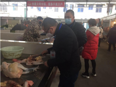 罗江区规范活禽屠宰　保证晋中市场供给