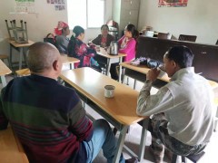 县经作站到格朗和乡调查橡胶林下套种农作物状况