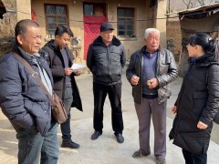 平凉市农机化站深入帮扶村开展“大走访、大排查”行动