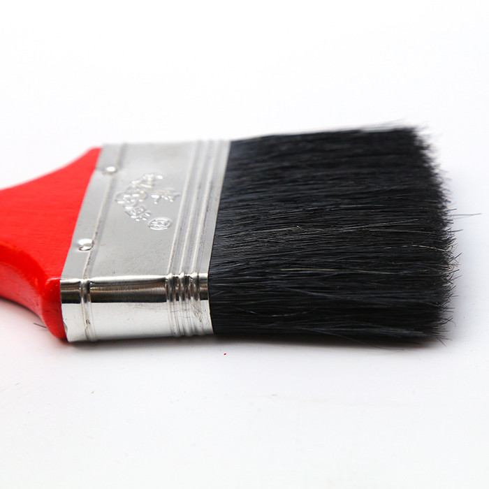 美腾轩 油漆刷 范家岗黑猪鬃-尼龙 油漆刷1-6寸 工业用刷 异型定做