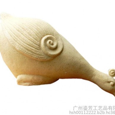 水景小品流水景观砂岩喷水鸭子