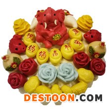 唐山胶东大花饽饽手工制造 江苏胶东豆饽饽来样定做