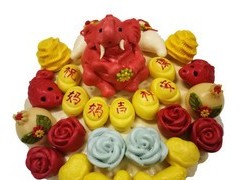 唐山胶东大花饽饽手工制造 江苏胶东豆饽饽来样定做