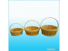 #zakka#工厂定制 木质水果篮|木条编织篮|水杉木片篮|广西竹编工艺制品