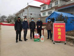 耀州：农业农村局探望慰劳据守疫情防控一线的义务人员