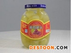 山东糖水葡萄罐头供应商-采购划算的糖水葡萄罐头就找万荣食品