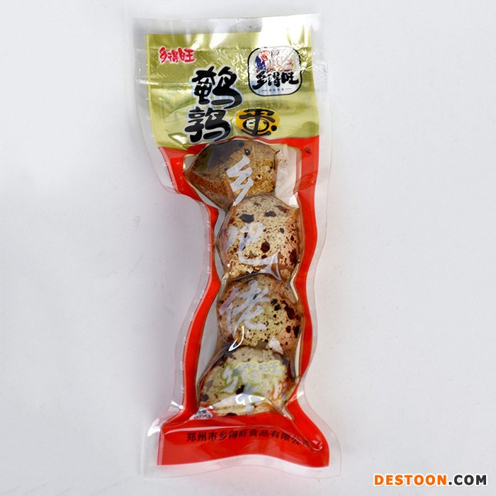 乡得旺   卤盐焗鹌鹑蛋铁蛋五香味卤蛋  4枚装