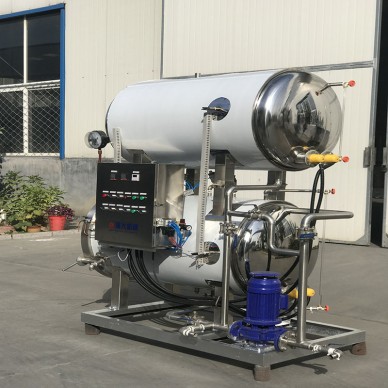 鲜玉米水浴式杀菌锅 糯玉米电加热杀菌锅