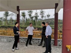 龙岩市农业农村局副局长曾国强一行到南洋镇督导反省春耕备耕义务
