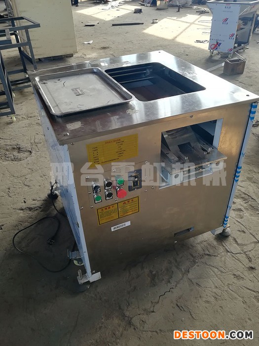 全自动不锈钢材质切鲜鱼片机 全自动斜切鱼片机 黑鱼草鱼片鱼机