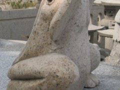 石雕动物昆虫青蛙蟾蜍家居装饰摆件小型雕塑