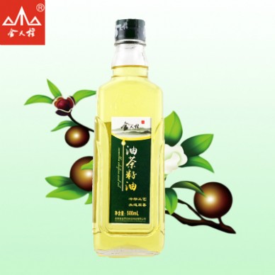 金天柱无机油茶籽油（冷榨一级）