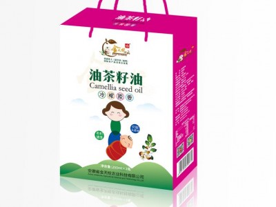 金天柱无机油茶籽油250ml*2礼盒(冷榨原香)