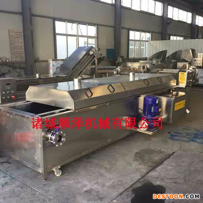 小龙虾清洗机 小龙虾蒸煮漂烫机 小龙虾油炸卤煮机 小龙虾成套生产设备 顺泽机械