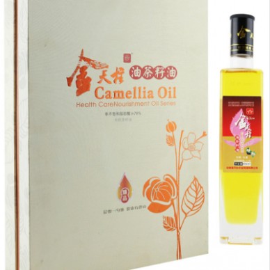 金天柱无机油茶籽油白金礼盒(初榨原香)