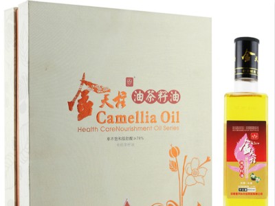 金天柱无机油茶籽油白金礼盒(初榨原香)