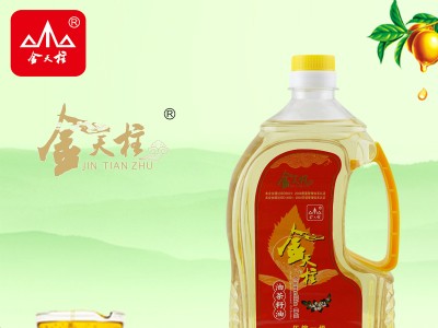 金天柱无机油茶籽油1.5L(压榨一级)