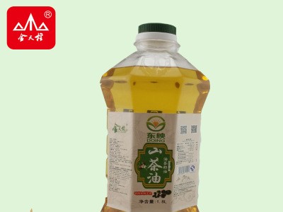 金天柱无机油茶籽油1.8L礼盒(压榨一级)