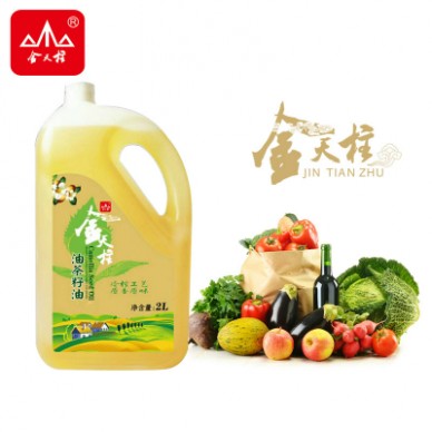 金天柱无机油茶籽油2L(冷榨一级)